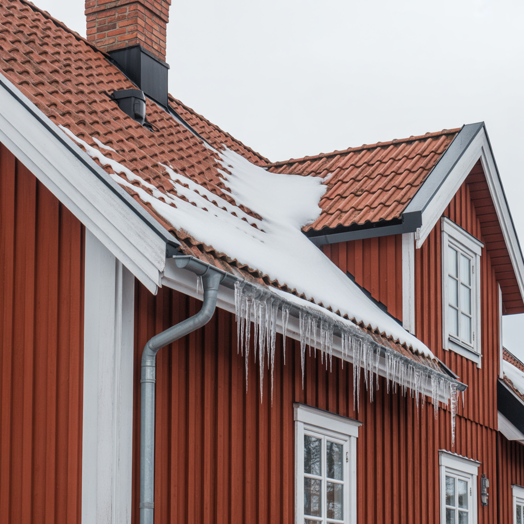 isbildning vid takfoten orsaker felsokning och atgarder