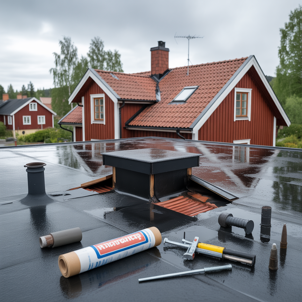 lackage vid takgenomforingar felsokning atgarder och pris