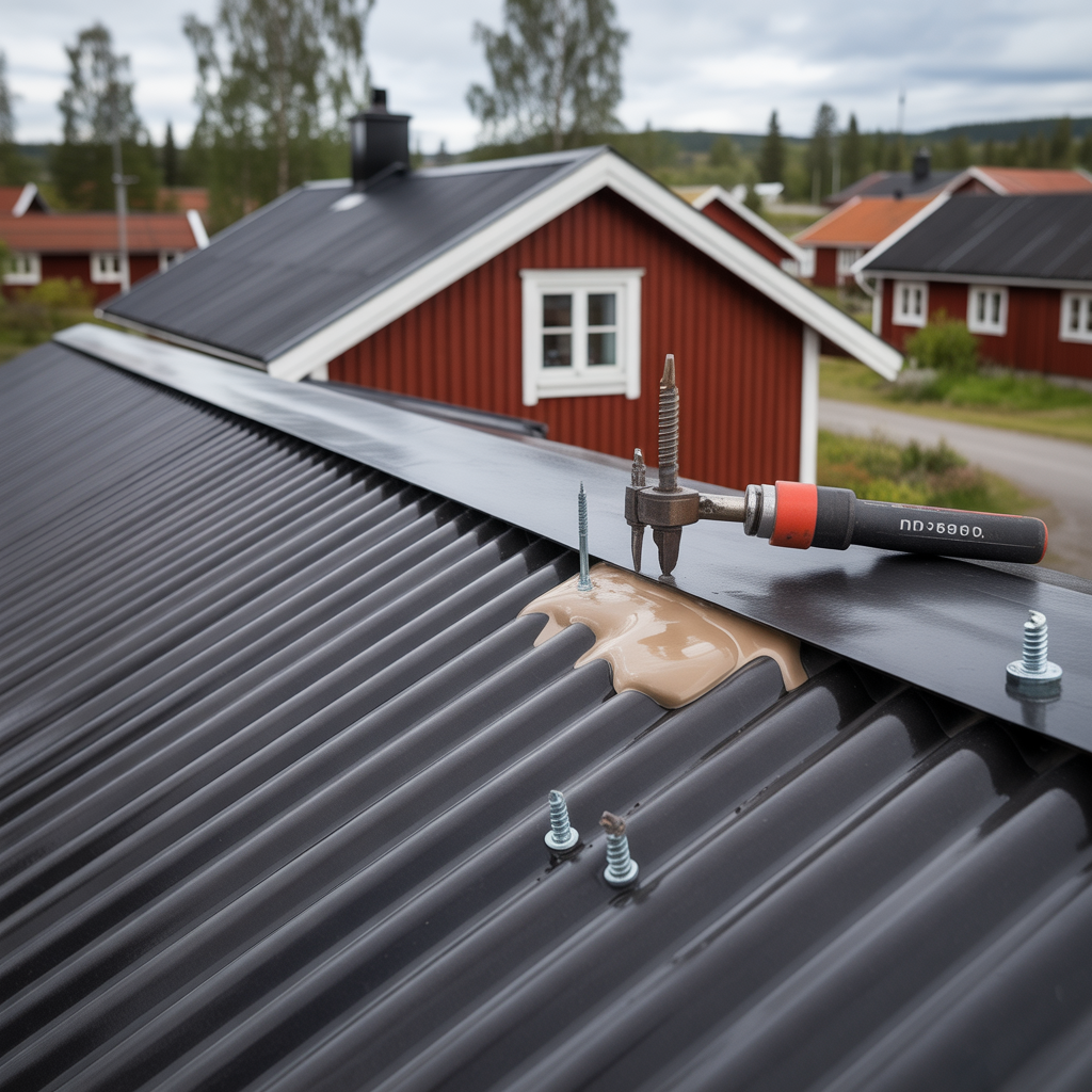 skruva om plattak ratt moment tatning och kostnad