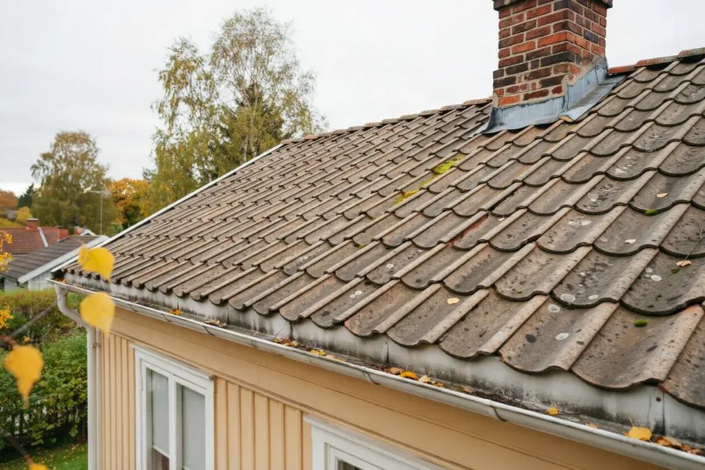 septembertips f r taket uppt ck fuktrisker och sm skador innan l ven t pper till